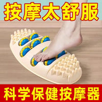Acupressure Foot Massager Mat with Rolling Balls for Reflexology and Circulation