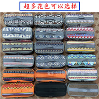 Portable Ethnic Style Cutlery Storage Bag for Outdoor Camping Picnic