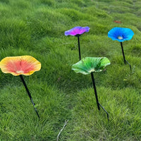 Outdoor Hummingbird Feeder with Stake, Bee Water Station, Garden Flower Bird Bath for Yard Decoration