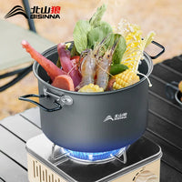Beishanlang Aluminum Alloy Camping Cookware Set for Outdoor Stove