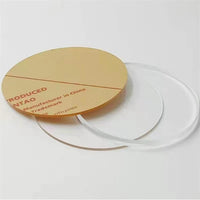 2mm Thick Clear Acrylic Sheet for DIY Crafts, Fluid Bear Base, Round Coaster, and Gulu Plate Gasket
