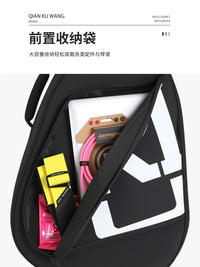 REALMISSION Electric Guitar Gig Bag Acoustic Bass Classical Guitar Backpack Thickened for Touring and Transport