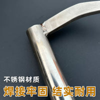 Oyster Shucking Hook Tool for Seafood Harvesting, Manganese Steel or Stainless Steel