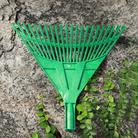 Agricultural Garden Rake for Loosening Soil and Spreading Seeds, Plastic Leaf Rake
