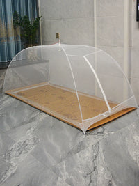 Portable Pop-Up Mosquito Net Tent for Adults - Foldable, Easy Installation for Dorms, Camping, Outdoor Use