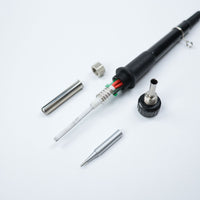 75W Automatic Solder Feed Soldering Iron Handle with Ceramic Heating Element for Soldering Station