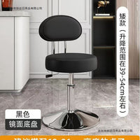 Adjustable Swivel Salon Stool with Wheels for Beauty, Hair, and Massage