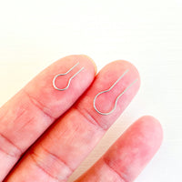 Ceramic Firing R-Type Hanging Needles for DIY Jewelry & Ornaments, Tungsten Wire High-Temperature Hooks