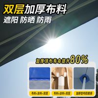 Heavy-Duty Waterproof Gazebo Canopy Top Replacement for Outdoor Shade and Sun Protection