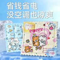 Cooling Gel Pad for Students, Car, Office, and Pets - No Water Injection Needed