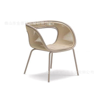 Nordic Rattan Outdoor Dining Set for Balcony Garden Patio