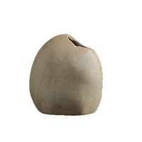 Mini Zen Ceramic Vase for Hydroponics and Decor - Stone-Inspired Design