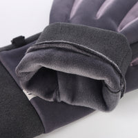 Winter Cycling Gloves Waterproof Thermal Touchscreen Windproof for Men and Women