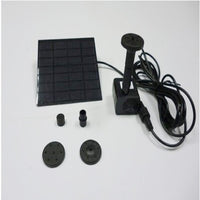 Solar Powered Fountain Pump for Garden Pond Fish Tank Landscaping, Oxygenation, Automatic Small Fountain