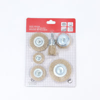 Wire Brush Wheel Set for Rust Removal and Polishing, Compatible with Drills and Die Grinders