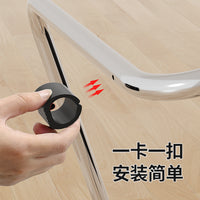 U-Shaped Chair Leg Floor Protectors for Round Tube Furniture, Anti-Scratch & Noise-Reducing Glides