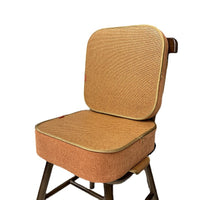 Kids Heightening Seat Cushion with Coir and Rattan Mat for Dining and Study, Dual-Sided Summer/Winter Use