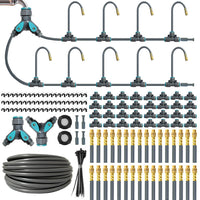 Adjustable Universal Nozzle Automatic Watering System for Plants, Cooling, Humidification, and Drip Irrigation Kit