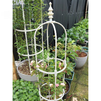 Metal Garden Trellis for Climbing Plants, Outdoor Balcony Plant Support Rack