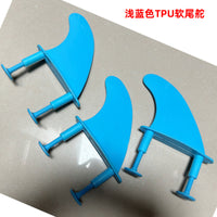 Soft Surfboard Fins with Screws and Wrench