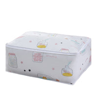 Large Capacity PEVA Quilt Storage Bag for Home Travel Dormitory Moving Clothes Organizer