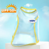 Pet Cooling Vest for Dogs, Thin Breathable Sun Protection Ice Silk Shirt for Summer