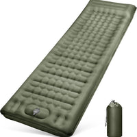Inflatable Camping Sleeping Pad Outdoor Thickened Single Air Mattress Portable Moisture-proof Mat for Backpacking Hiking Travel