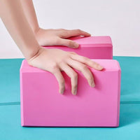 EVA Yoga Block for Adults and Kids, High-Density Foam Brick for Dance and Yoga Practice