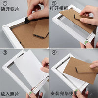 DIY Panda Photo Frame Kit for Kids - Cream Glue Handmade Craft Set