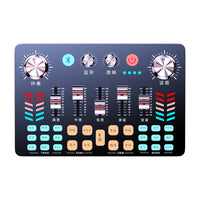 V19 Live Sound Card Kit with Microphone for Streaming, Recording, and Karaoke on PC/Mobile