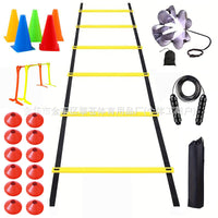 Agility Ladder Training Set with Cones and Carry Bag for Soccer Speed Training