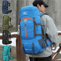 60L Hiking Backpack Large Capacity Lightweight Outdoor Travel Rucksack for Camping Trekking