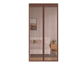 Magnetic Screen Door with Full Frame Hook & Loop, Heavy Duty Mesh Self-Sealing, Hands-Free Entry for Patio, Living Room