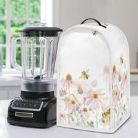 Blender Dust Cover with Daisy Floral Print for Kitchen Appliances