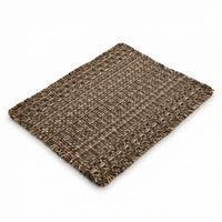 Handwoven Natural Wabi-Sabi Placemat for Dining Table Decor