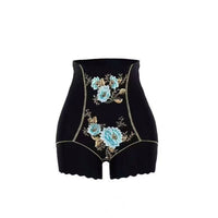 Luxury Printed High-Waist Tummy Control Shaper Panties for Women