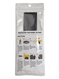 Padel Racket Protection Tape, Wear-Resistant Racket Head Protector