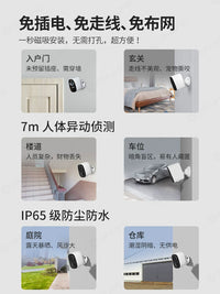 Wireless WiFi Security Camera with Remote Phone Monitoring for Indoor/Outdoor Use, HD, No Wiring Needed