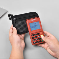 RFID Blocking Multi-functional Passport Holder Wallet with Key Pouch