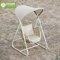 Outdoor Villa Patio Swing Chair Balcony Rocking Chair Courtyard Open-air Waterproof Sunscreen Double Rattan Hanging Basket Chair