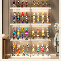 Clear Display Case for Action Figures, Blind Boxes, and Collectibles - Dustproof Storage Box