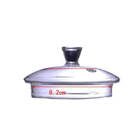 High Borosilicate Glass Lid for Teapots, Health Pots, and Water Cups - Heat Resistant