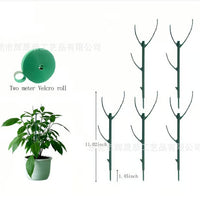 5-Pack Plant Support Stakes for Home Garden Green Plants