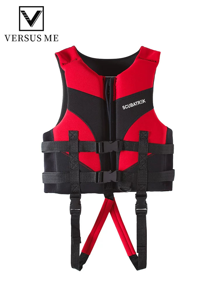 Kids' Buoyant Swim Vest for Learning to Swim and Snorkeling