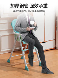 Foldable Baby High Chair for Hotel and Home Use, Multi-functional Commercial Dining Seat for Infants and Children