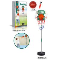 Portable Kids Basketball Hoop Set Adjustable Height Indoor Outdoor Sports Toy for Boys