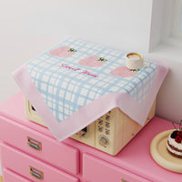 Korean Style Cream Dust Cover for Home Appliances