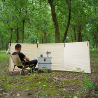Outdoor Windproof Camping Windbreak Screen for Stove Tent Picnic