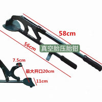 Tire Changer Clamp Tool for Vacuum Tires, Manual Tire Removal and Pressing Pliers