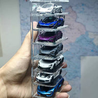 1:64 Diecast Car Display Shelf for Tomica Hot Wheels Matchbox Miniatures